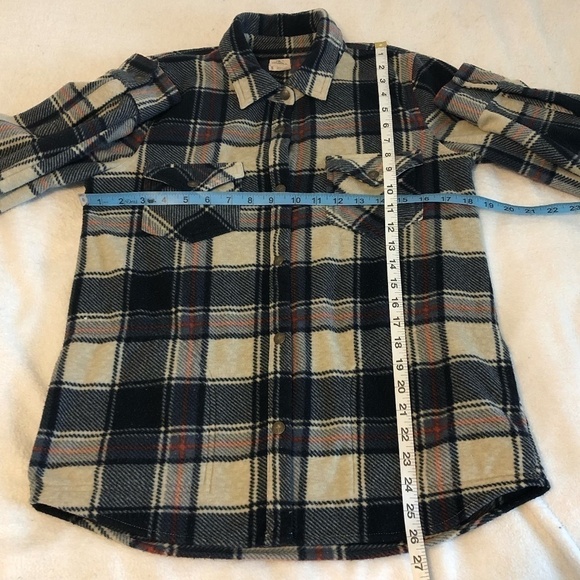 O'NEILL Shacket Women's Size Small Blue Red Plaid Multicolor Long Sleeve - Picture 4 of 12